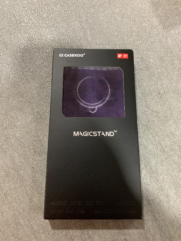 Photo 1 of CASEKOO Designed for iPhone 14 Pro Max Case with Magnetic Invisible Stand [Military Drop Protection] [Compatible with MagSafe] Shockproof Slim Translucent Matte Promax Case 6.7 Inch, Blue