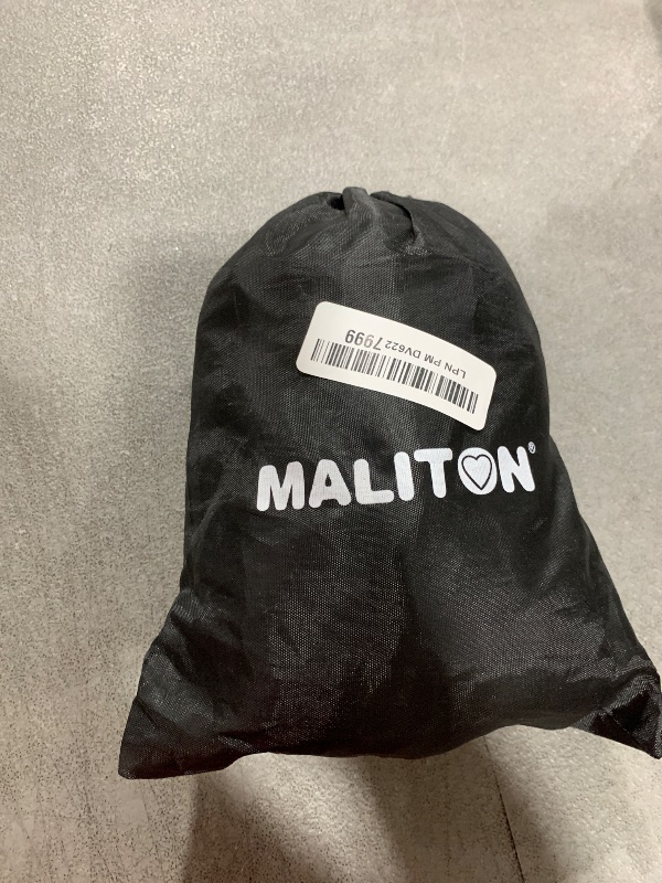 Photo 1 of Maliton Inflatable Travel Foot Rest Pillow, Toddler Airplane Bed, Car Seat Foot Rest for Kids, Adjustable Height Leg Rest Pillow for Airplane, Home, Office(Black, 1 Pack)