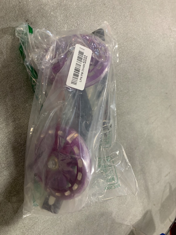 Photo 1 of HUWAY training wheels flash mute wheel bicycle stabiliser mounted Kit compatible for bikes of 12 14 16 18 20 Inch? 1 Pair (Purple)