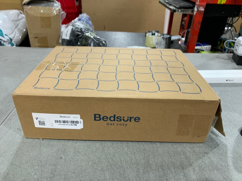 Photo 1 of Bedsure Waffle Comforter Set Twin, Beige Soft Cotton Bedding, Waffle Weave Bed Set, 2 Pieces, 1 Comforter (68"x90") and 1 Pillow Sham, Premium Cotton Cover with Polyester Fill for All Seasons