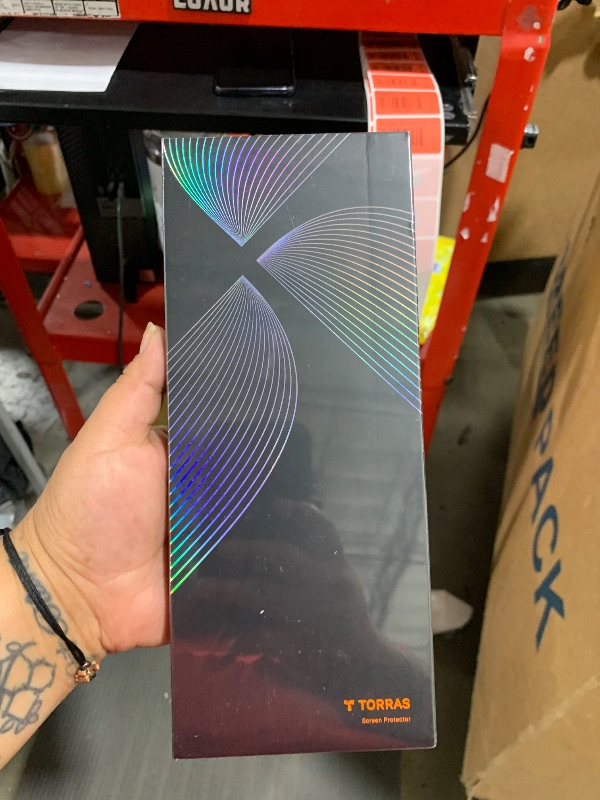 Photo 1 of TORRAS 12FT Military-Grade Shatterproof for Samsung Galaxy S25 Plus / S25+ Screen Protector [9H+ Aerospace Tempered Glass? One-Pull Installation] Full Coverage Fit Bubble Free 6.7? GlassGo X