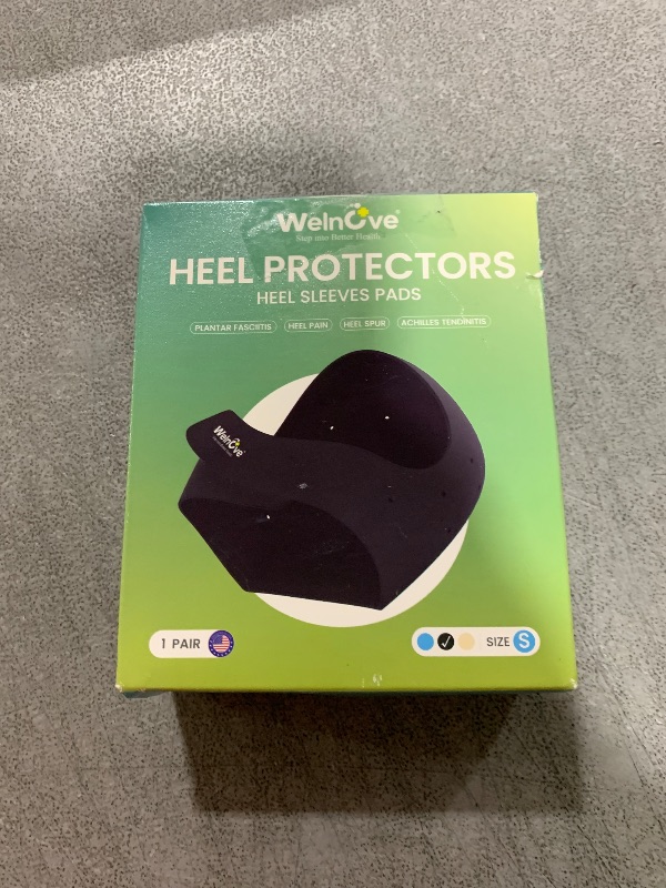 Photo 1 of Plantar Fasciitis Gel Heel Protectors - Welnove Heel Cups for Women Men Heels Spur Pain Relief - Heel Inserts Pads for Achilles Tendonitis Dry Cracked Heel Support Cushion (W 4.5-9 / M 5-8)