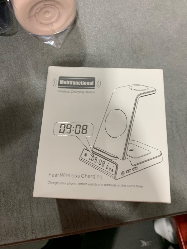 Photo 1 of Wireless Charger for Samsung, 3 in 1 Wireless Charging Station for Samsung Galaxy S25 Ultra/S24 Ultra/S23/S22/Note 20/Z Flip 6/Fold 6, Charger for Samsung Galaxy Watch Ultra/7/6/5, Galaxy Buds 3/3 Pro