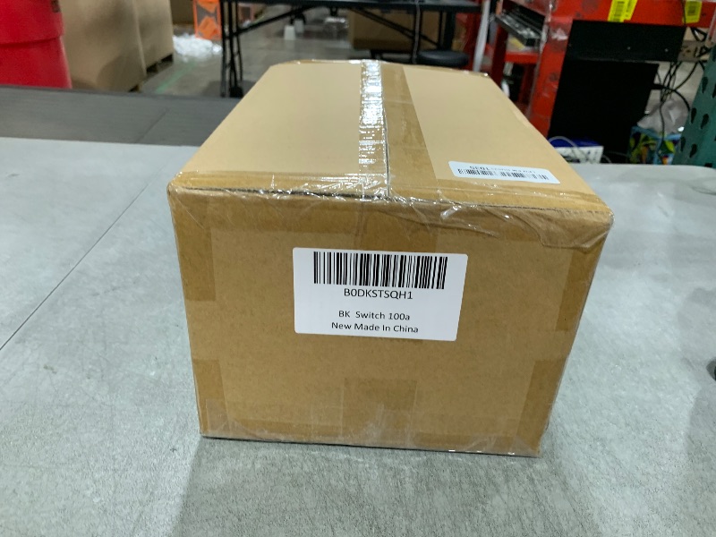 Photo 1 of Bknius Manual Transfer Switch 100 Amp, NEMA 4X Manual Double Throw Transfer Switch Box for Home Generator, 120/240V, 24000W, with Silver Conductor for Outdoor Indoor Use