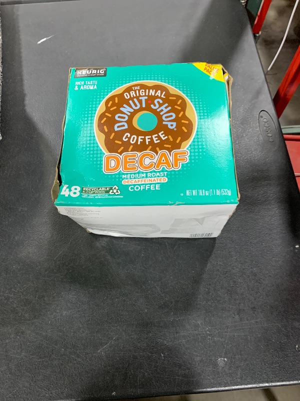 Photo 1 of The Original Donut Shop Decaf Keurig Single-Serve K-Cup Pods, Medium Roast Coffee, 48 Count