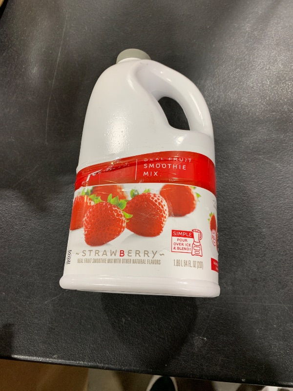 Photo 1 of Torani Real Fruit Smoothie Mix, Strawberry, 64 Ounce