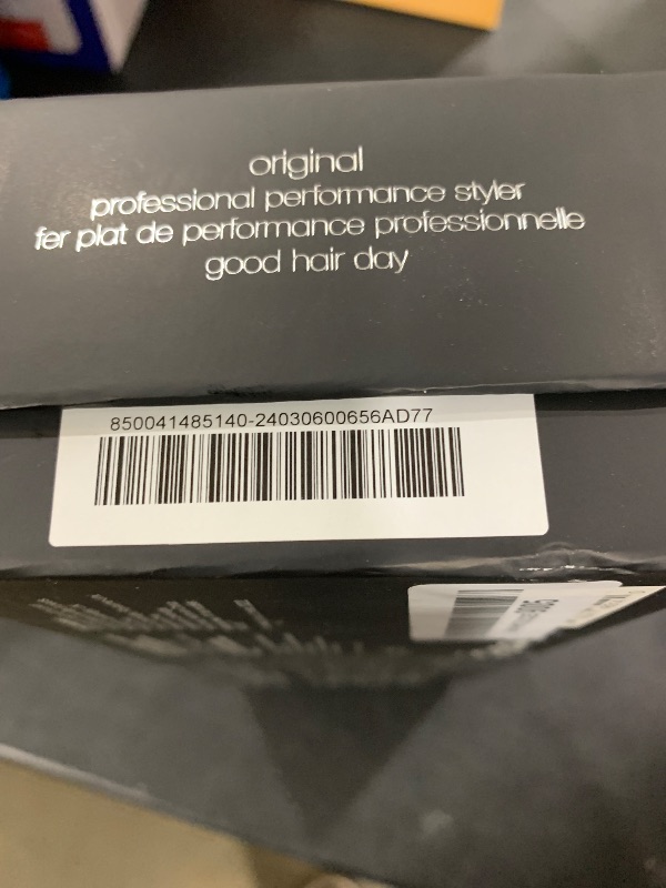 Photo 1 of ghd Original Styler ? 1" Flat Iron Hair Straightener, Optimum Styling Temperature for Professional Salon Quality Results, No Extreme-Heat Styling Damage, Ceramic Heat Technology ? Black