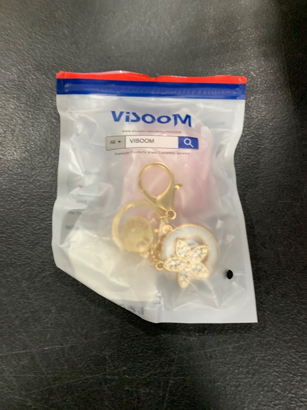 Photo 1 of (with Safety Lock) Clear Case Compatible with Cute Apple Airpods 4 Cases 2024 Women, VISOOM Soft TPU Transparency Air pods 4 Gen Cases iPods 4 Earbuds Case Girl Bling Keychain for Airpod iPod 4th Gen