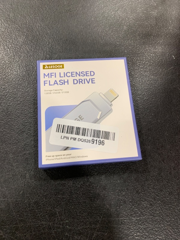 Photo 1 of MFi Certified Flash Drive 512GB Thumb Drive USB Memory Stick High Speed External Storage Jump Drive USB Stick Photo Stick for iPhone/iPad/Android/PC and More Devices