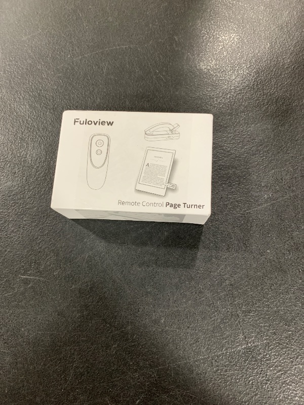 Photo 1 of Fuloview Remote Control Page Turner for Kindle Paperwhite Kobo eReaders, Page Turner Clicker with Wireless Remote Compatible with iPad, Tablets, Cellphones