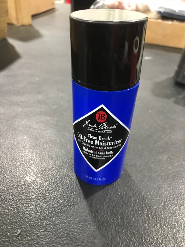 Photo 1 of Jack Black Clean Break Oil-Free Moisturizer, 3.3 Fl. Oz – Face Moisturizer for Men, Face Lotion, Daily Moisturizer for Face, Skin Moisturizer Face Cream