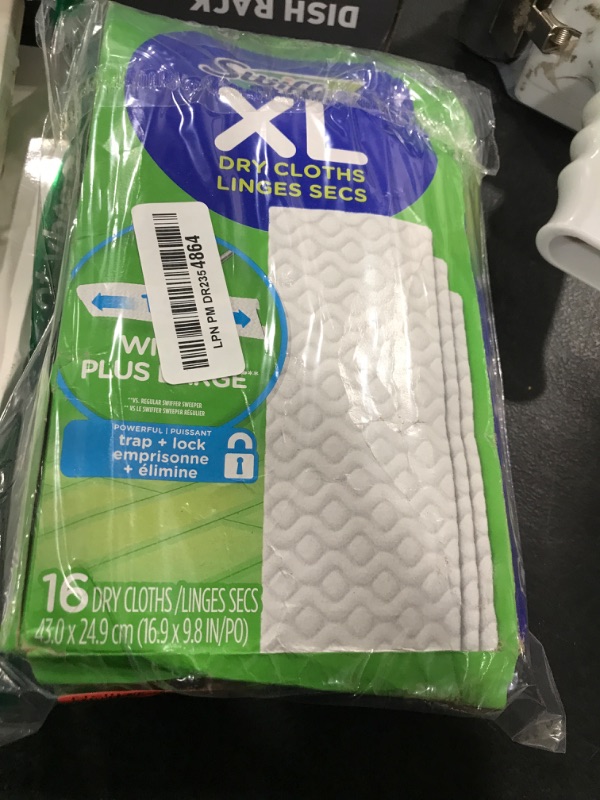 Photo 1 of Swiffer Sweeper XL Dry Sweeping Cloths, 16 Count