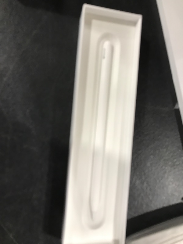 Photo 1 of Apple Pencil (2nd Generation): Device Compatibility Check Required - Pixel-Perfect Precision, Perfect for Note-Taking, Drawing, and Signing documents. Attaches, Charges, and Pairs magnetically.