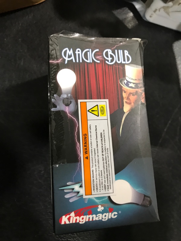 Photo 1 of STOBOK Bulb Props, Bulb Close-Up LED Glow Tricks Bulb Toy Illusions Party Magical Props Magician's Comedy for Magic Trick, White