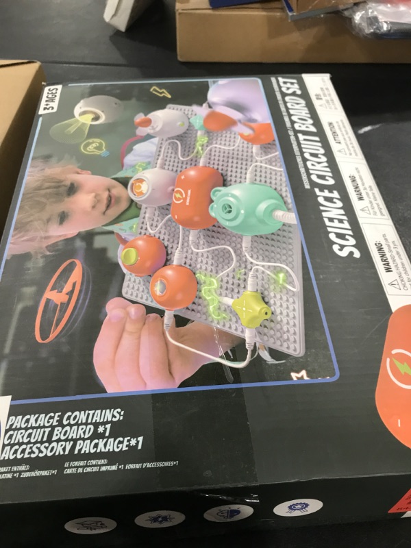Photo 1 of Science Kits for Kids - STEM Kits for Kids, Electronics Exploration Kit, 140+ Projects, 10+ Circuit Parts, STEM Educational Toy Gifts for Kids Boys Girls Ages 3 4 5 6 7 8 9 10 11 12