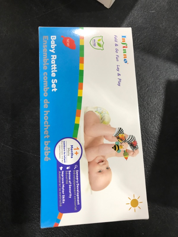 Photo 1 of Infinno Baby Wrist Rattle Socks and Foot Finder Set, Perfect Baby Toys for 0-12 Months Newborn Boys and Girls As Shower Gifts, Garden Bug Series