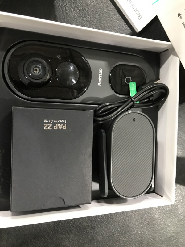 Photo 1 of BOTSLAB 5MP Wireless Video Doorbell Camera, No Monthly Fee, 5GHz WiFi, 180° Head-to-Toe View, AI Motion Detection, VR Mode, Battery or Wired Powered, Easy Installation, Weatherproof