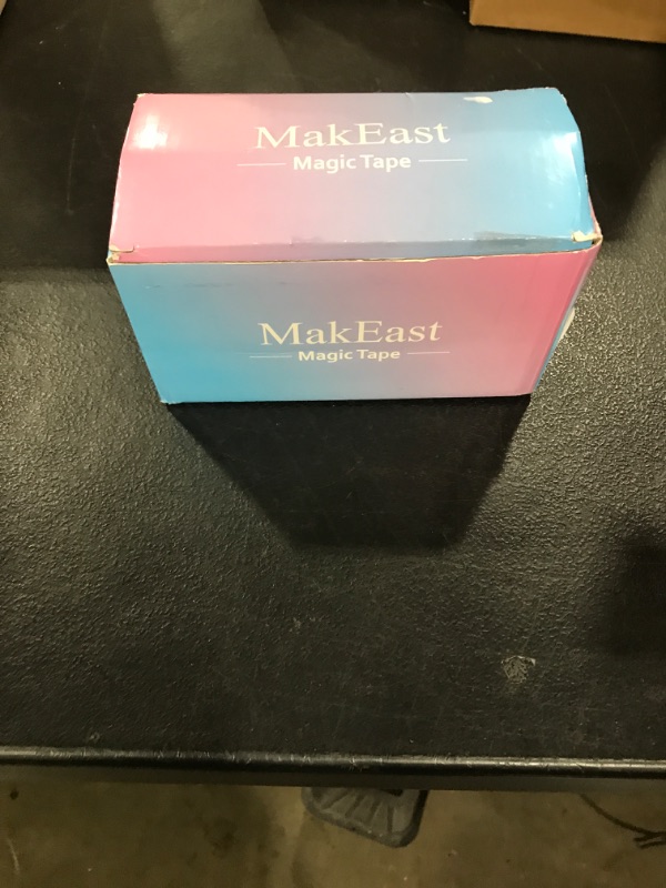 Photo 1 of MakEast Extra Wide Kaotic Magic Tape for Stomach, Belly Tape, Stomach Tape for Belly Fat, Body Stomach Compression Tape, 3 inch x 5.5 Yards 2 Rolls Beige