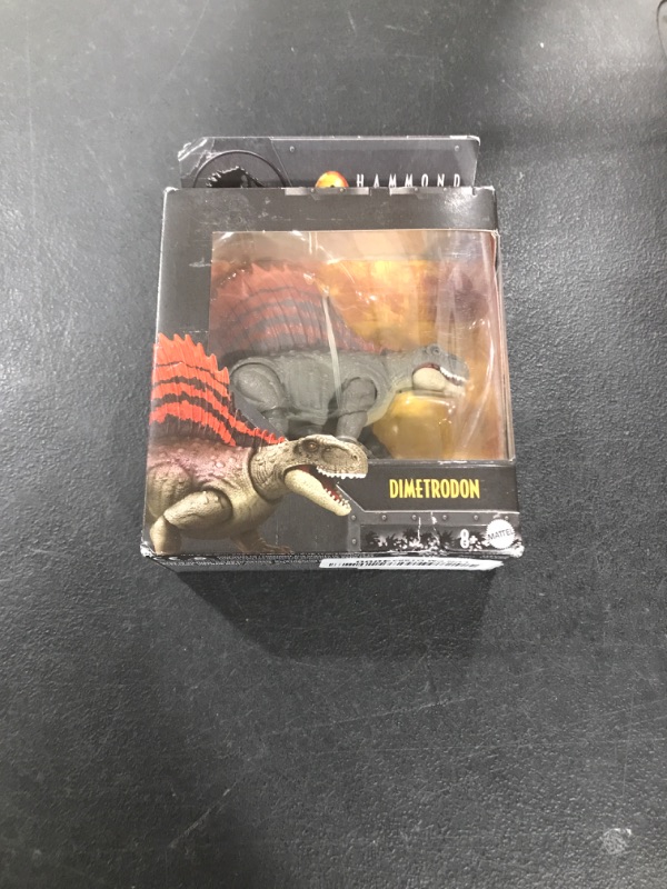 Photo 1 of Mattel Jurassic World Jurassic Park III Hammond Collection Dinosaur Action Figure, Velociraptor Dino Toywith Articulation, 3.75 Inches Tall