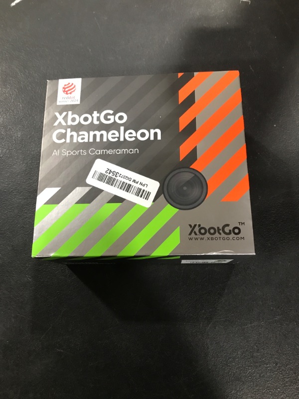 Photo 1 of XbotGo Chameleon AI Auto Sports Action Camera - 4K 60FPS Soccer Camera and Basketball Tracking Camera for Team Sports, Live Streaming, No Subscription, Works with iOS & Android (Lemon Green)