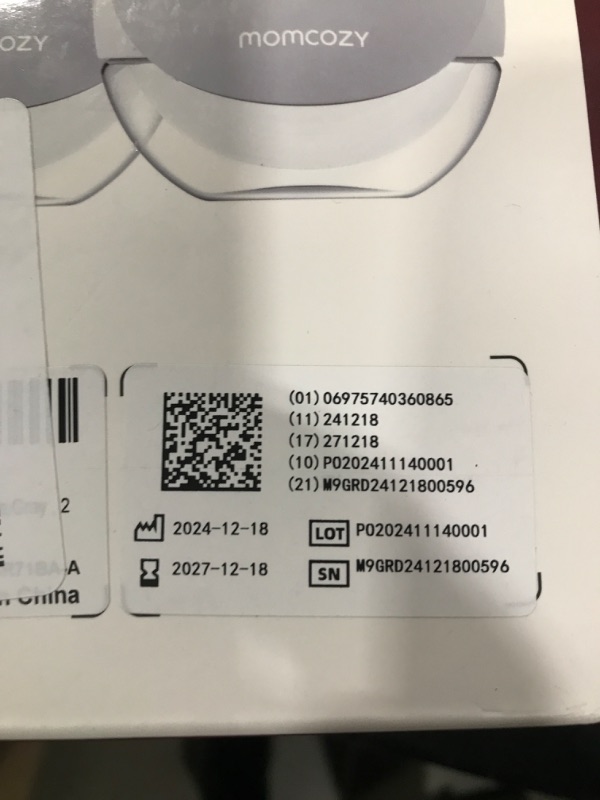 Photo 1 of Momcozy Breast Pump Hands Free Upgraded Mobile Flow | M9, App Discreet Control with Personalized Multi-Modes & 15 Levels, Wearable Breast Pump 24mm