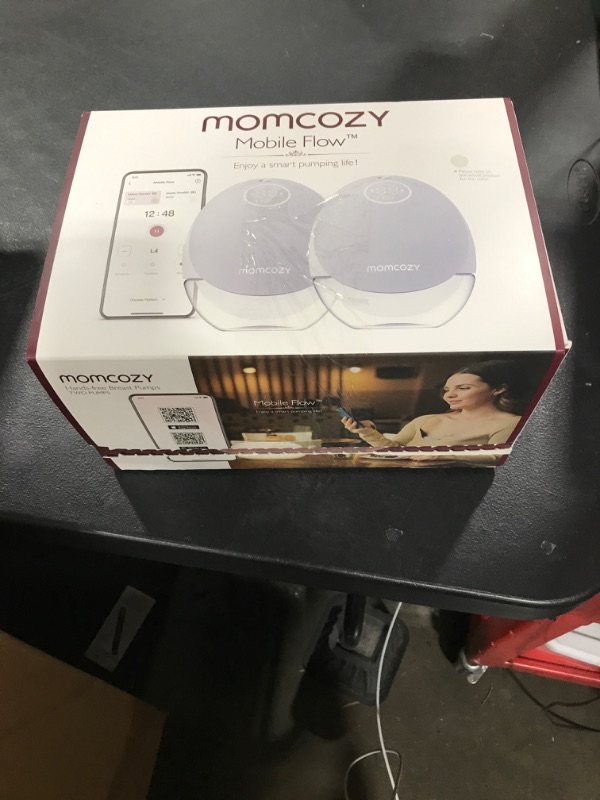 Photo 1 of Momcozy Breast Pump Hands Free Upgraded Mobile Flow | M9, App Discreet Control with Personalized Multi-Modes & 15 Levels, Wearable Breast Pump 24mm