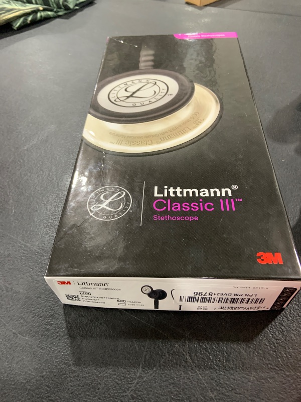 Photo 1 of 3M Littmann Classic III Monitoring Stethoscope, 5803, More Than 2X as Loud, Weighs Less