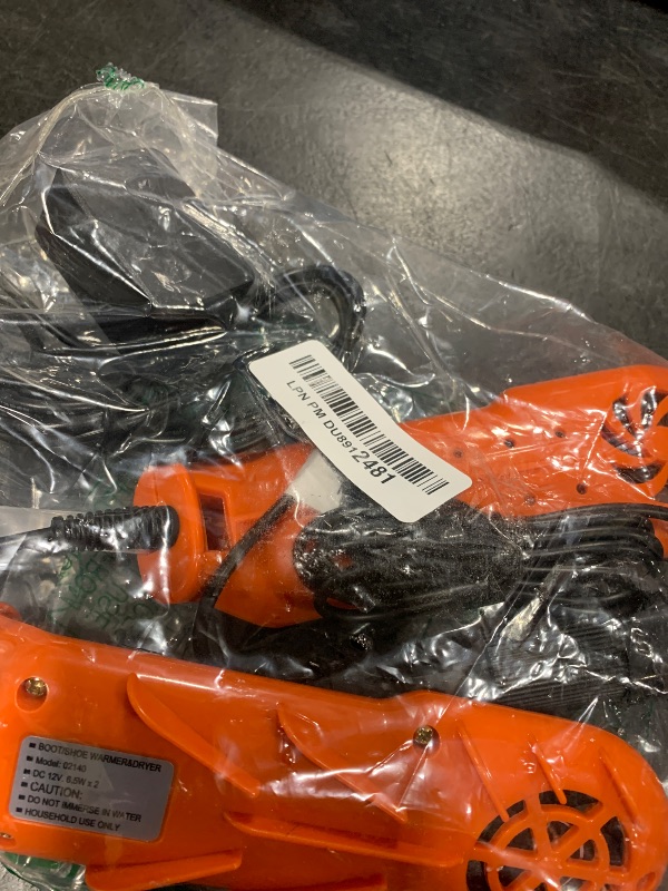 Photo 1 of DryGuy 2140 Travel Dry DX Shoe Dryers, One Size, Orange and Black