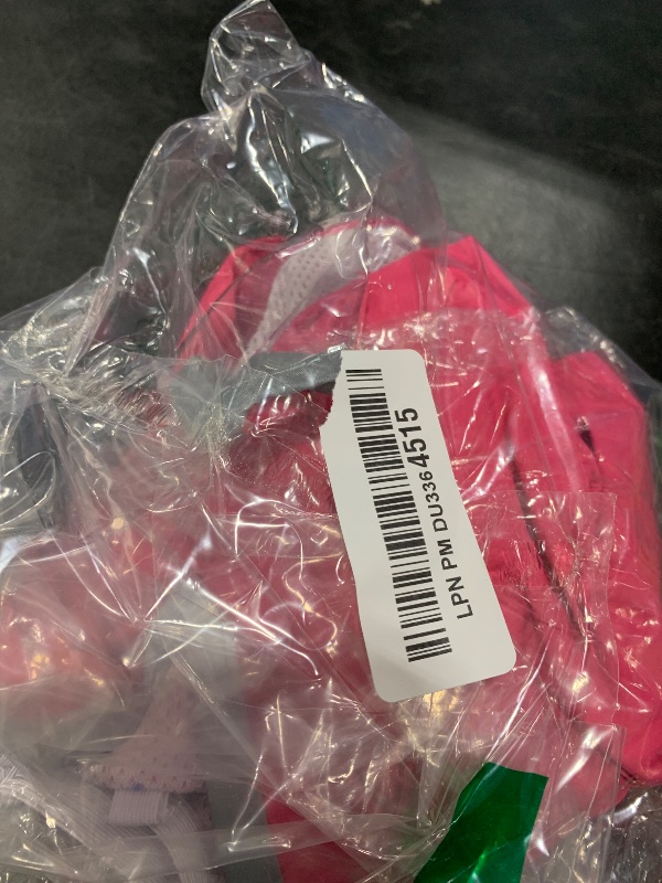 Photo 1 of SlowTon Dog Raincoat, Adjustable Dog Rain Jacket Clear Hooded Double Layer, Waterproof Poncho with Reflective Strip Straps and Storage Pocket for Small Medium Large Dogs Puppies(OR L)