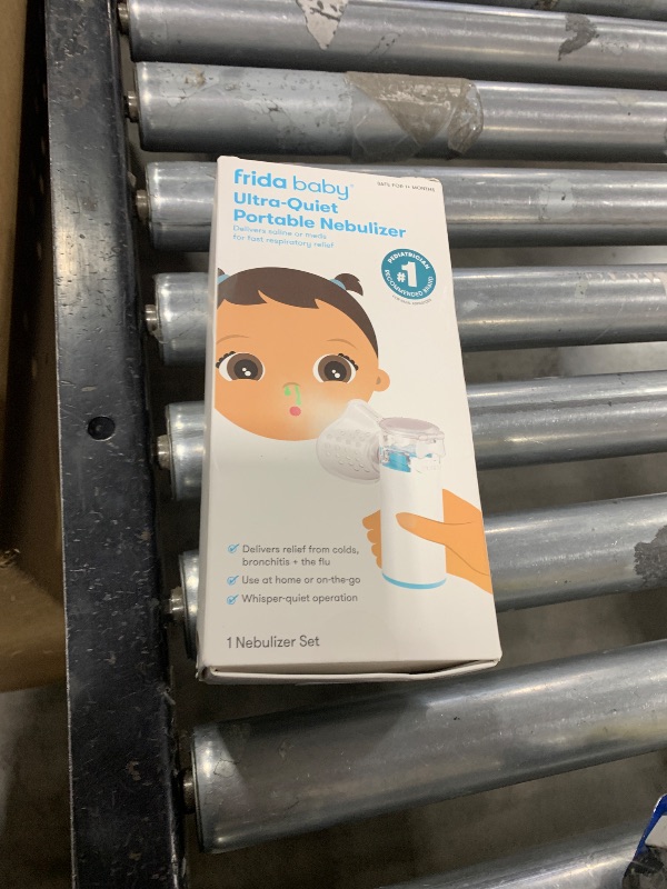 Photo 1 of Frida Baby Nebulizer for Babies, Portable Nebulizer for Kids, Babies & Infants, Ultra-Quiet Handheld Nebulizer with Mask + Diffuser, Congestion + Flu Relief