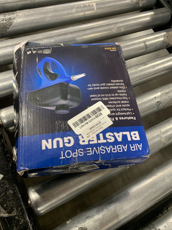 Photo 1 of Sand Blaster, Portable Manual Sandblasting Gun Handheld Pneumatic Sandblaster Gun for Remove Paint Scale and Grime on Surfaces