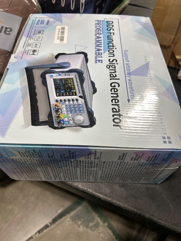Photo 1 of Goupchn Programmable DDS Signal Generator 60MHz Dual Channel Arbitrary Waveform Function Generator Frequency Meter Cell Phone Control Signal Source