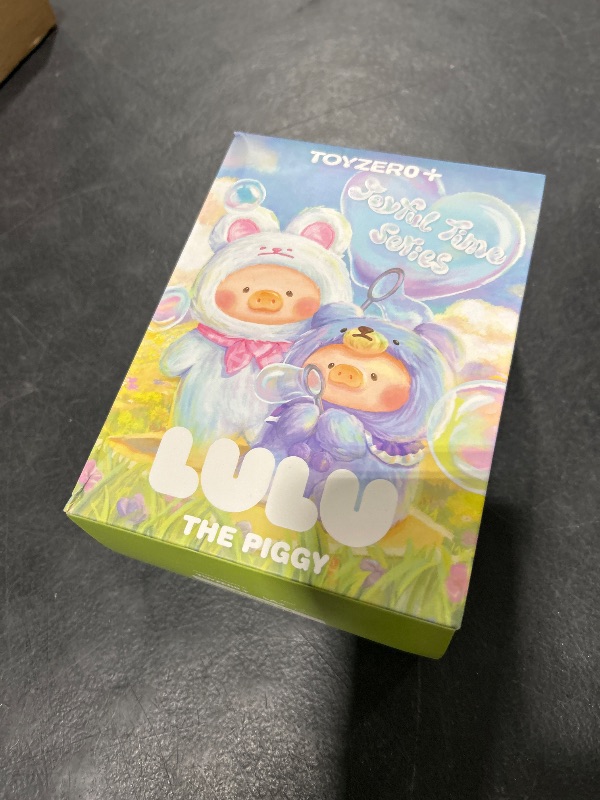 Photo 1 of maidimiao Lulu The Piggy Pig Vintage Bunny Bear Joyful Time Series Blind Box Figures 1PC Plush Cute Collectible Toys Kawaii Birthday Gifts