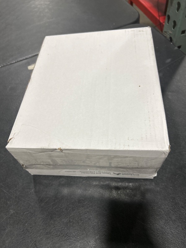 Photo 1 of 100 Blue Summit Supplies Heavy Duty File Folders Letter Size with 1/3 Cut Reinforced Tabs, Thick 14pt Manila Paper, Heavy Duty Manila Folders for Office, Home, or Classroom