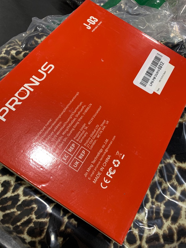 Photo 1 of PRUNUS J-03 AM FM Radio Portable Plug in Wall or AA Battery Operated for Home/Outdoor, Large Speaker Excellent Sound, Excellent Reception 19.5 ant, Large Tuning Knobs for Easy to Use,Gifts for SeniorsLPNPMDU9166812
