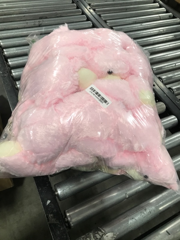 Photo 1 of Jenaai 16 Pieces Stuffed Animals Stuffed Bear with Bow Soft Party Gift 13.8 Inch Plush Bears for Baby Shower Centerpieces Wedding Decorations Christmas Valentines Favors Birthday Care(Pink)