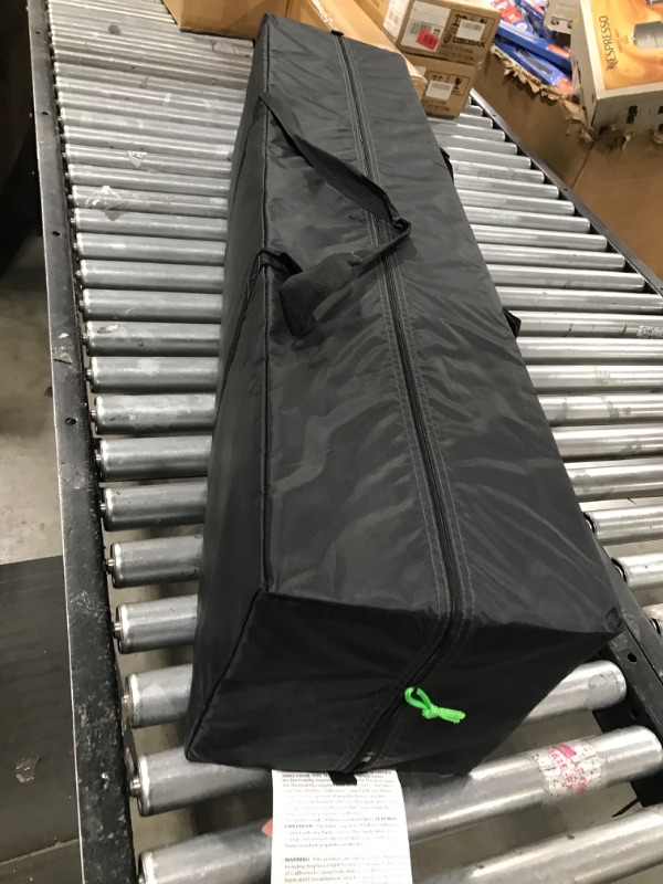 Photo 1 of Amazon Basics 10-Person Instant Camping Tent with Rainfly, Weather-Resistant, Quick Setup, Green