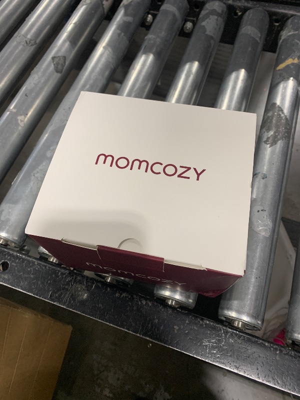 Photo 1 of Momcozy Breast Pump Hands Free M5, Wearable Breast Pump of Baby Mouth Double-Sealed Flange with 3 Modes & 9 Levels, Electric Breast Pump Portable - 24mm, 1 Pack Mint