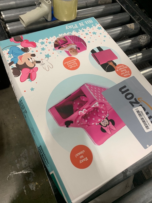 Photo 1 of Disney Minnie Mouse Sit N Play Portable Activity Seat for Babies by Delta Children – Floor Seat for Infants