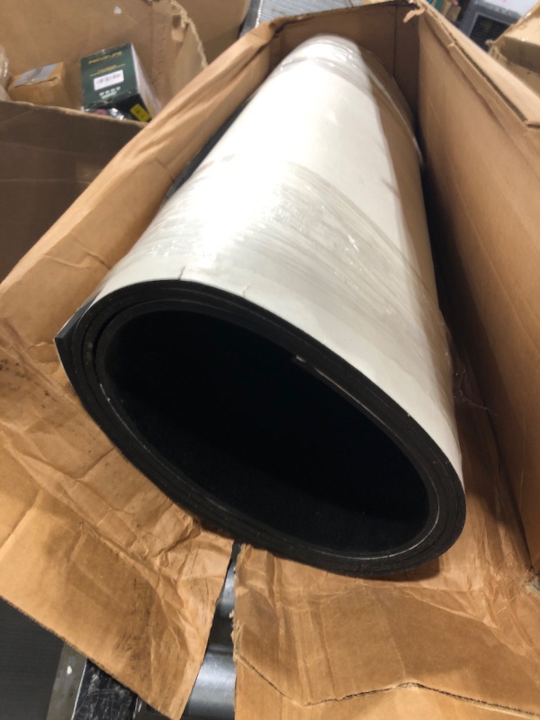 Photo 1 of NEOPRENE RUBBER ROLL, BLACK
1/4 in. THICK
36in. WIDE
15ft. LONG