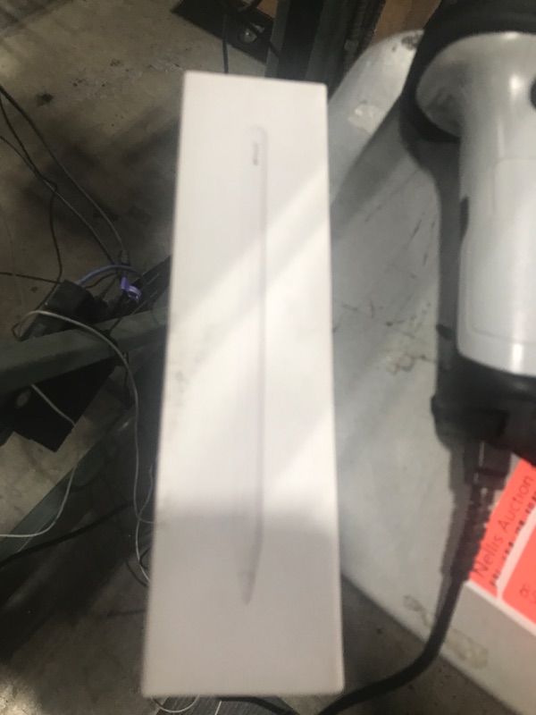 Photo 1 of Apple Pencil (2nd Generation): Device Compatibility Check Required - Pixel-Perfect Precision, Perfect for Note-Taking, Drawing, and Signing documents. Attaches, Charges, and Pairs magnetically.