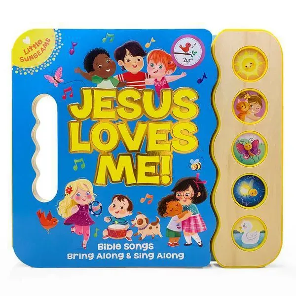 Photo 1 of Jesus Loves Me! (Little Sunbeams) - by Ginger Swift (Board Book)
