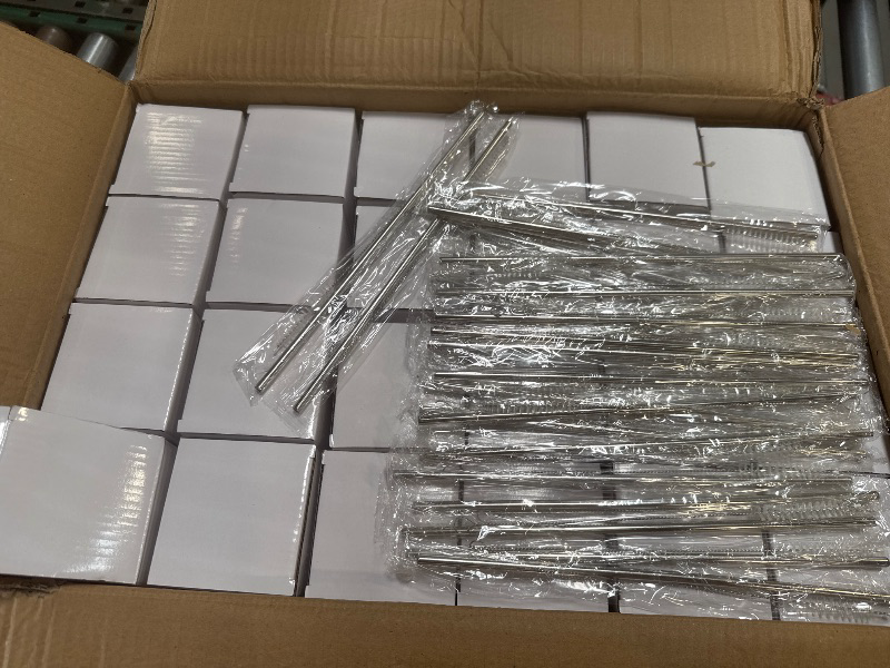 Photo 1 of 30 Oz Sublimation Tumblers Bulk (24 Pack) - Stainless Steel Double Wall Vacuum Insulated Cups With Straw, Individually Boxed
