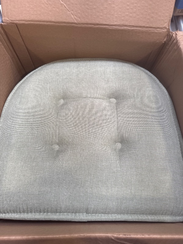 Photo 1 of Chair Cushion Memory Foam Pads , Pack of 6