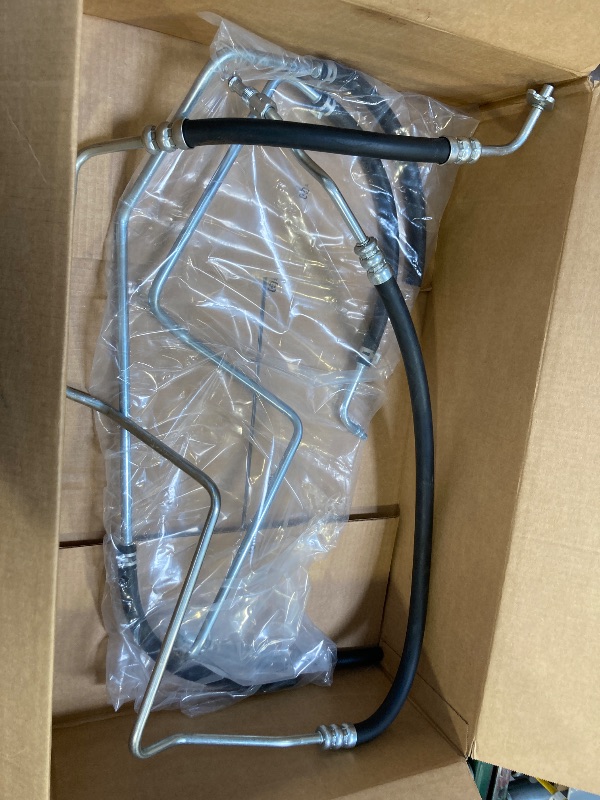 Photo 1 of TRQ Power Steering Pressure Return Hose Set Compatible with Trailblazer Envoy 