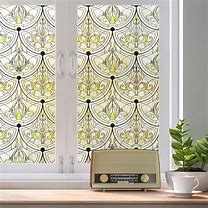 Photo 1 of 3 D-Stained Glass Window Film 23.6"x35.4" 