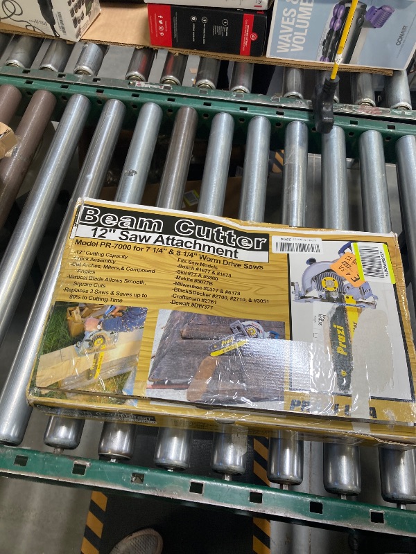 Photo 1 of Prazi 12" Beam Cutter Attachment for Worm Drive Circular Saws – Model PR7000 for 7-1/4"-8-1/2" Worm Drive Saws – American Owned Company – Increase Cut Depth from 2-1/2” to 12”