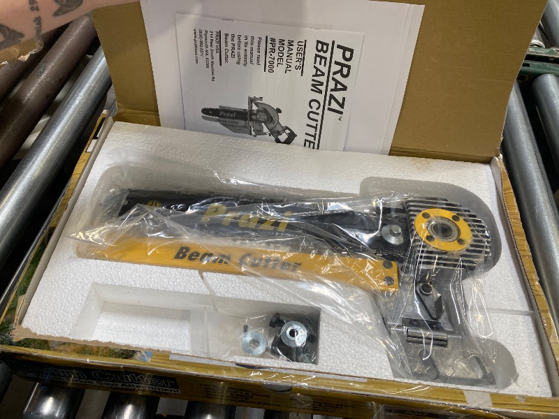 Photo 1 of Prazi 12" Beam Cutter Attachment for Worm Drive Circular Saws – Model PR7000 for 7-1/4"-8-1/2" Worm Drive Saws – American Owned Company – Increase Cut Depth from 2-1/2” to 12”