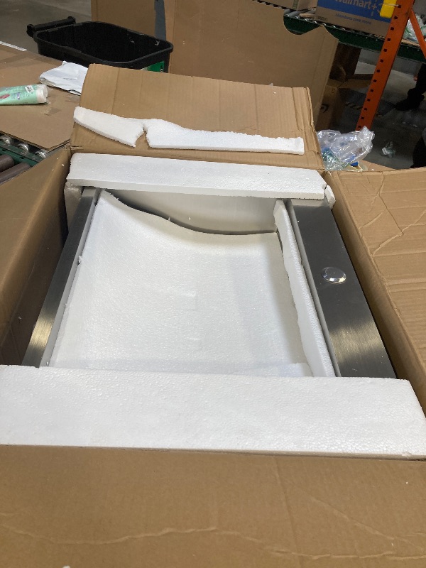 Photo 1 of 22" Kitchen Sink, 22 X 18 Inch Drop In 304 Stainless Steel Single Bowl Sink