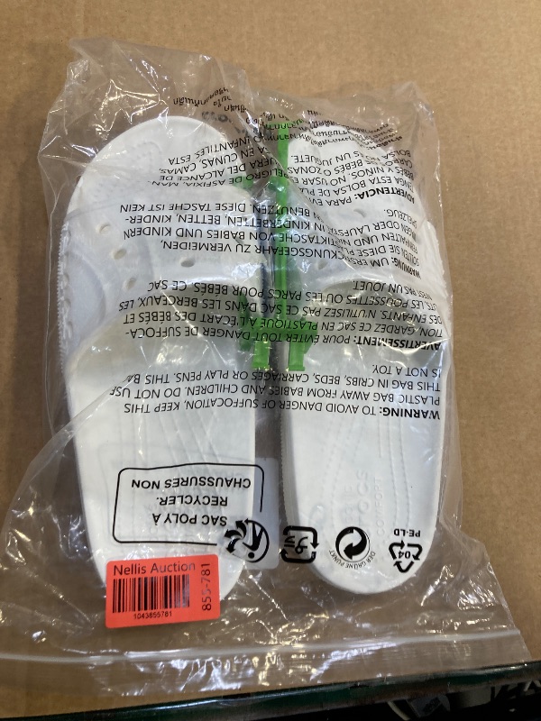 Photo 1 of Crocs Unisex Baya II Slides Sandal, White, Numeric_10 US Men--- women's size 12
